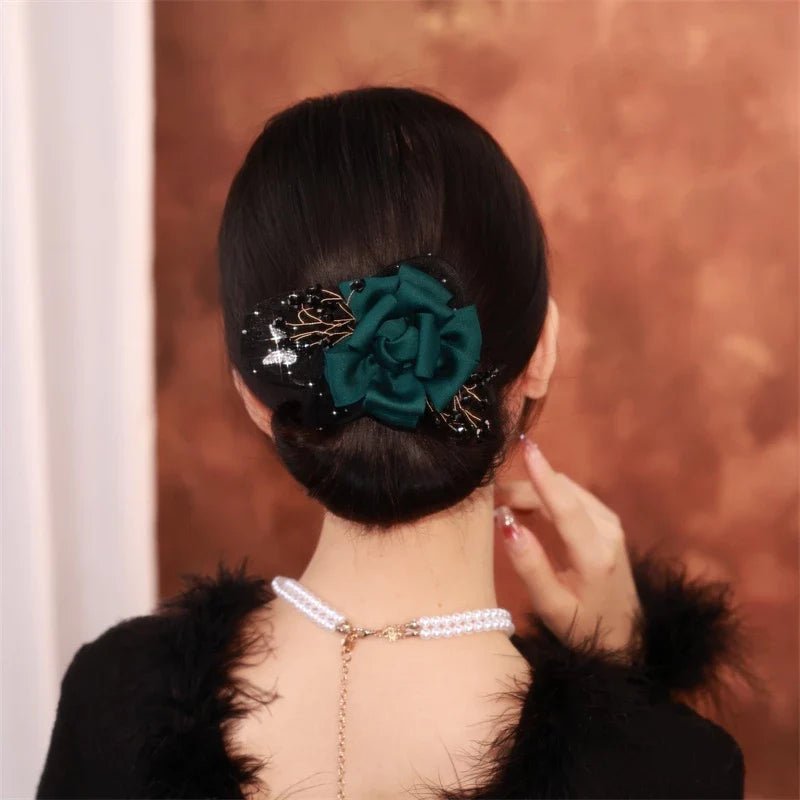 Florenza™ - Elegant Floral Hair Knots (1+1 Free) - Evesbury