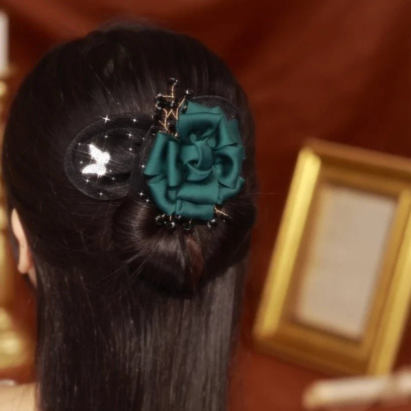 Florenza™ - Elegant Floral Hair Knots (1+1 Free) - Evesbury