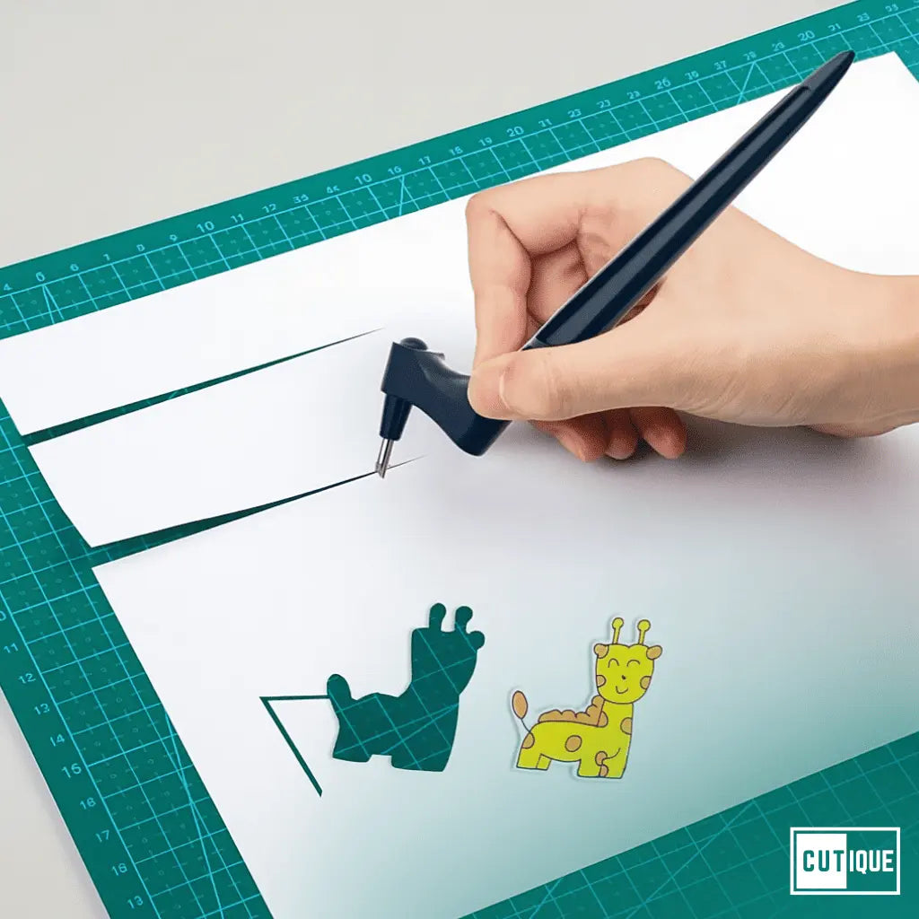 Cutique™ - DIY Precision Cutter for Perfect Spirals & Shapes 3 Heads (50% Off)