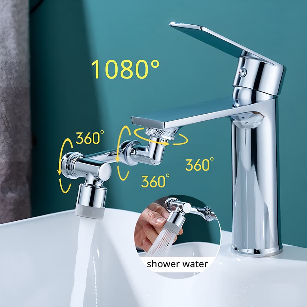 Barea™ - Universal 1080° Rotating Robot Faucet (50% Off) - Evesbury